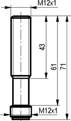 Габариты ISB AC2A-31N-2-S4-G